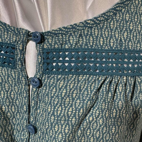 Toad&Co Womens Long Sleeve Windsong Shirt - Whimsy Bohemian Granny Core Shirt - Picture 2 of 10